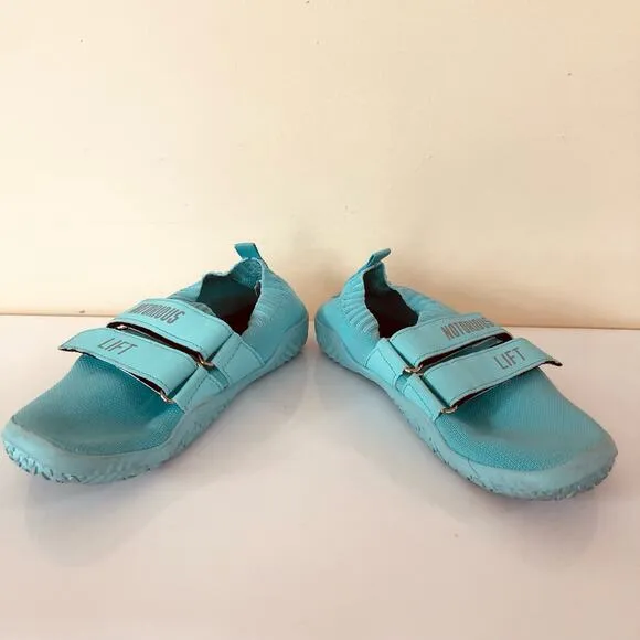 Notorious Lift Sumo Gen 1 Deadlift Slippers Workout Shoes Cyan Women's Size 38 7