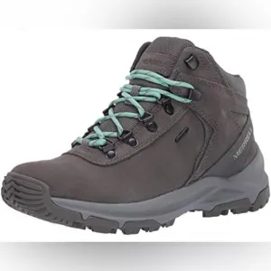 NWB Merrell Women's Erie Mid Waterproof Boot size 10.5 grey hiking outdoor 1697