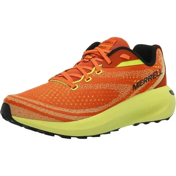 NWOB Merrell Morphlite Orange Athletic Sneakers Trail Running Shoes Mens…