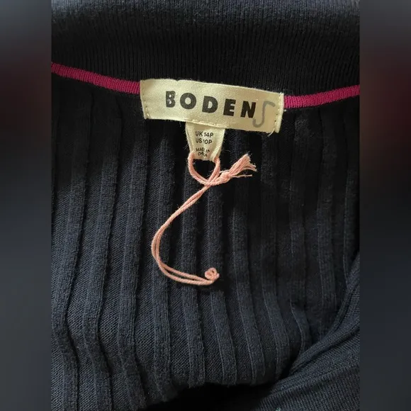 NWOT BODEN Rachel Knitted Shirt Dress