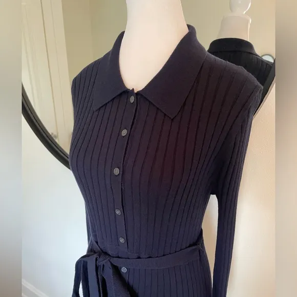 NWOT BODEN Rachel Knitted Shirt Dress