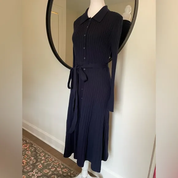 NWOT BODEN Rachel Knitted Shirt Dress