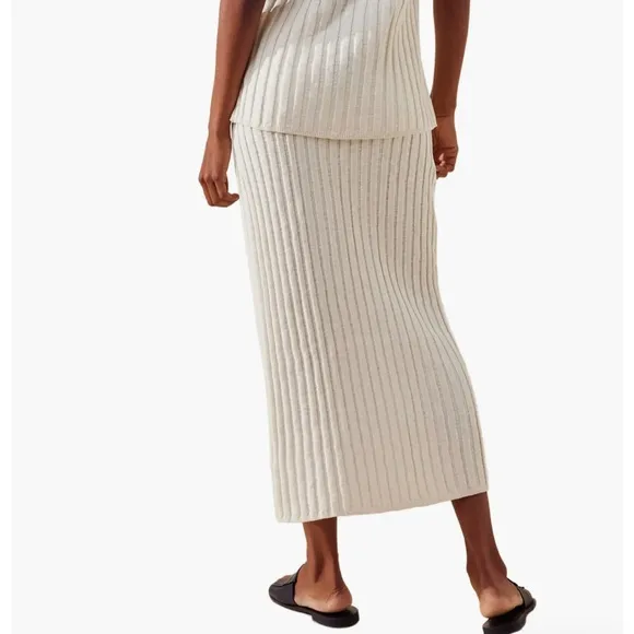 NWOT Free People FP Beach Veda Skirt Ribbed Knit Size XS/S
