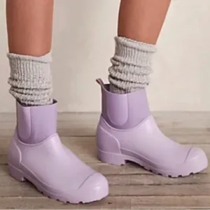NWOT Free People Pastel Puddles Rain Boot