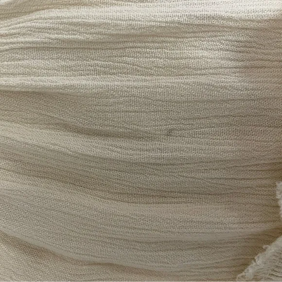 NWOT Free People Siren Nights Maxi Dress in Cream. Size Large
