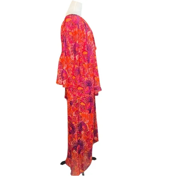 NWOT MISA One-Shoulder Single Flutter Sleeve Dress – Sz M