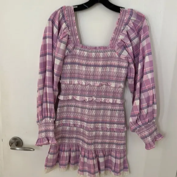Nwot! Never worn! Loveshackfancy plaid dress