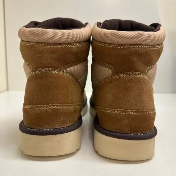 NWOT UGG Men's Highland Hiker Books Hiking Chestnut Brown Suede Mesh Size 14