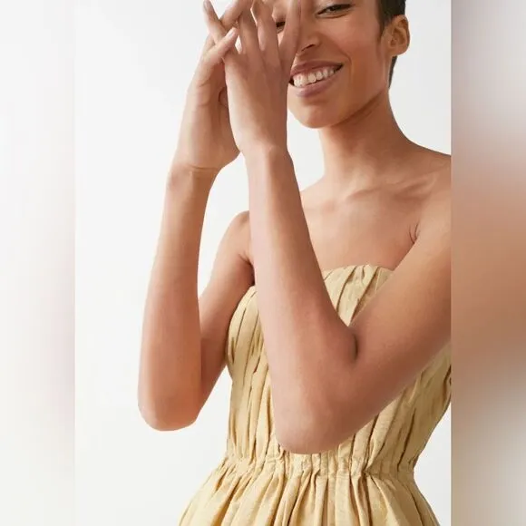 NWT &amp; Other Stories Capsule Bustier Balloon Dress