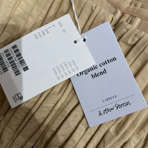 NWT &amp; Other Stories Capsule Bustier Balloon Dress