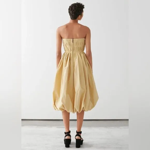 NWT &amp; Other Stories Capsule Bustier Balloon Dress