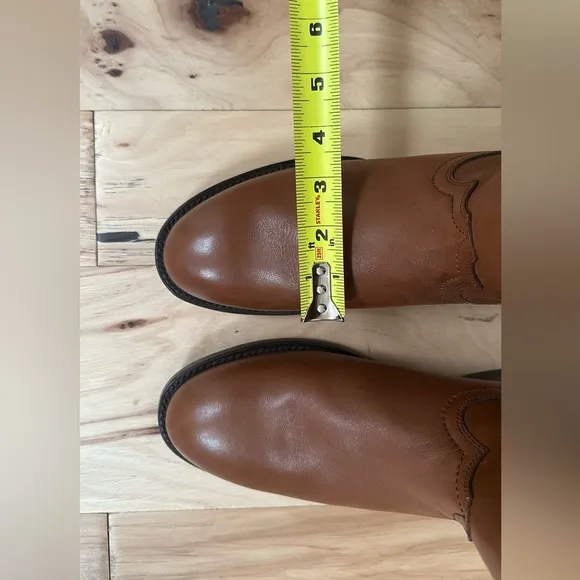 NWT Ariat Brown Leather Cowboy/Riding Boots