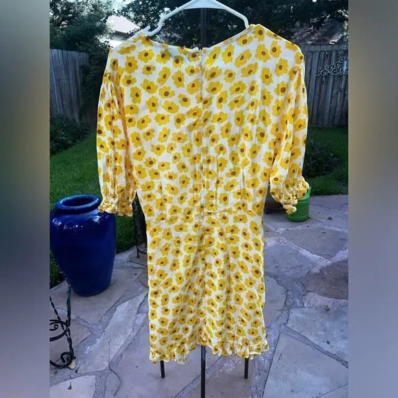 NWT! ▶️ Faithful The Brand ◀️ Florence Mini Dress. Size 4