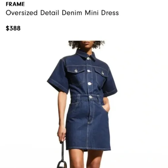 NWT FRAME Denim Dress