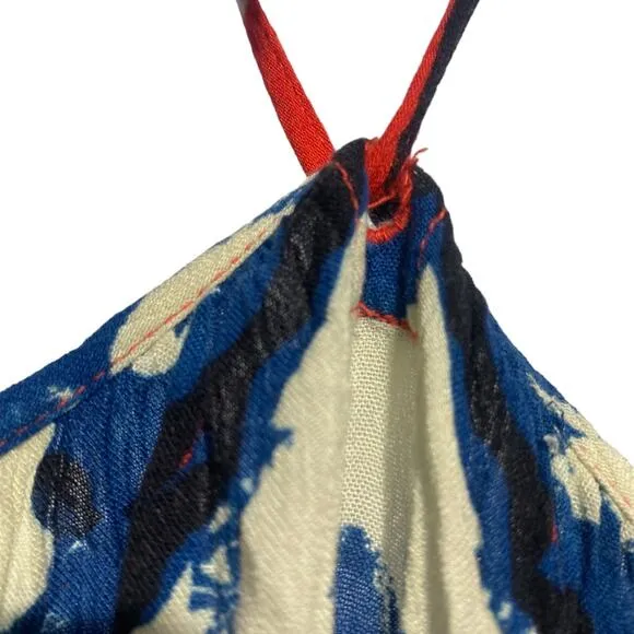 NWT Free People Intimately Cherry Kiss combo red and blue dress - small