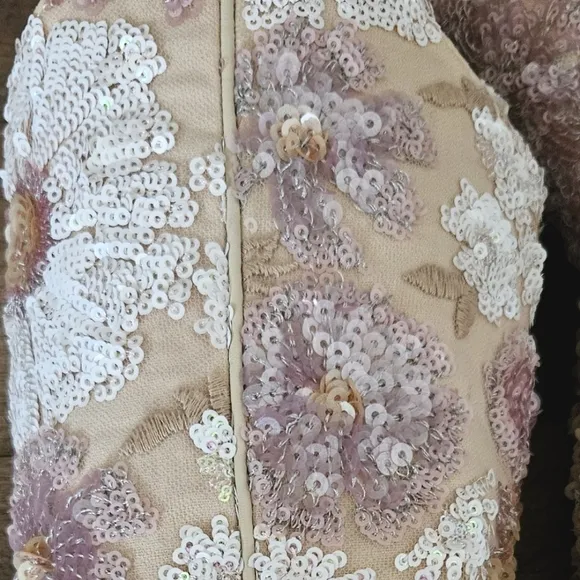 NWT FREE PEOPLE SELINA SEQUIN EMBROIDERED WESTERN BOOTS X
