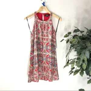 NWT Lulus Red Detailed Dress