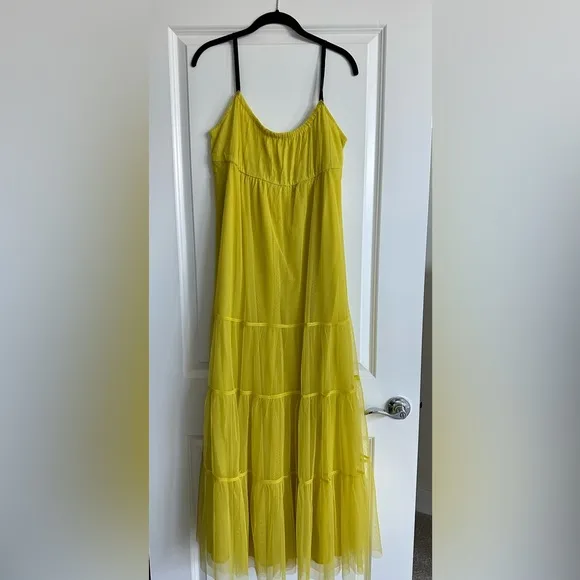 NWT Mauve by Anthropologie Tulle Dress, M