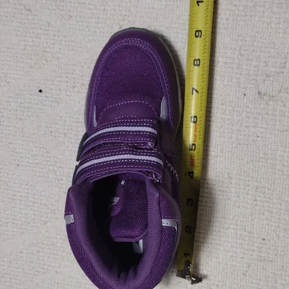 NWT Pacific Mountain Girls Oslo Purple Gray Hiking Boots Size 2