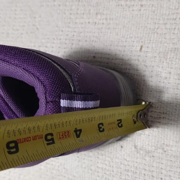 NWT Pacific Mountain Girls Oslo Purple Gray Hiking Boots Size 2