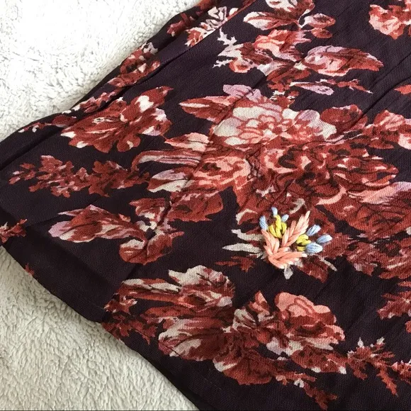 NWT Raga Enchanted Garden Floral Boho Tunic Dress