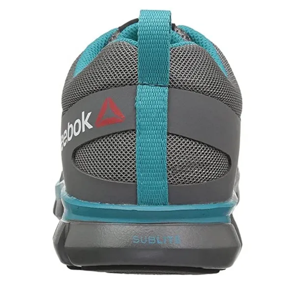 NWT Reebok Grey Slip Resistant Soft Toe Work Shoe