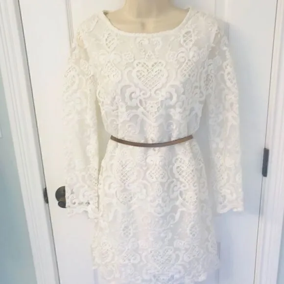 NWT French Connection Nebraska Lace Tunic Dress ❤️