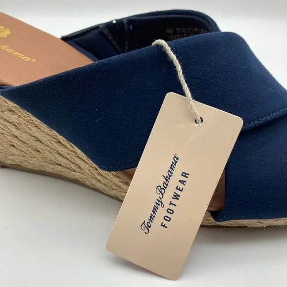 NWT Tommy Bahama Stasey Espadrille Wedge Sandals Size 9M