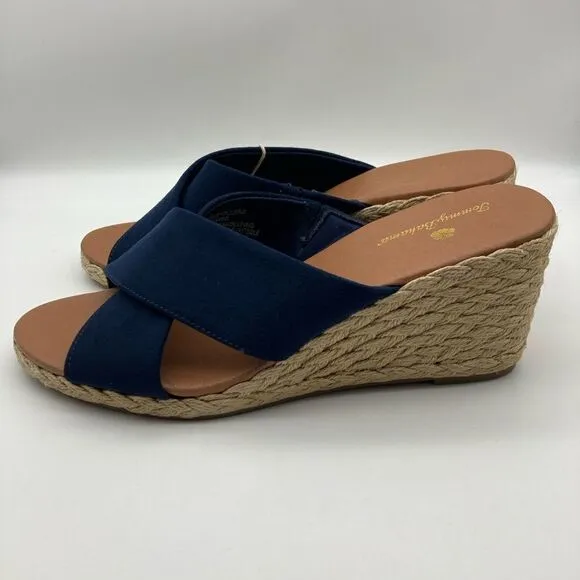 NWT Tommy Bahama Stasey Espadrille Wedge Sandals Size 9M