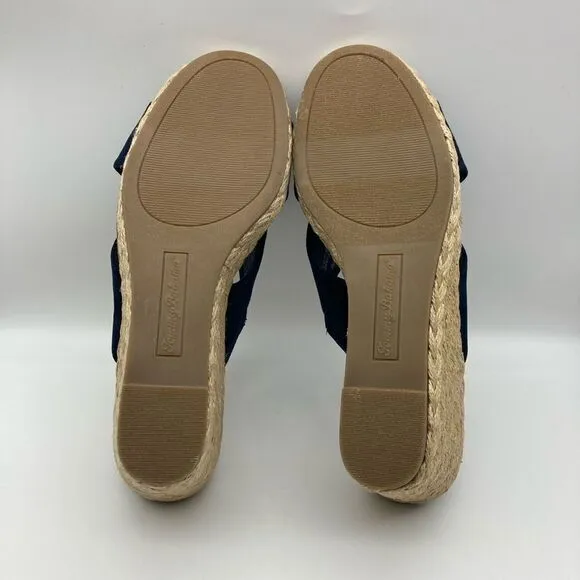 NWT Tommy Bahama Stasey Espadrille Wedge Sandals Size 9M