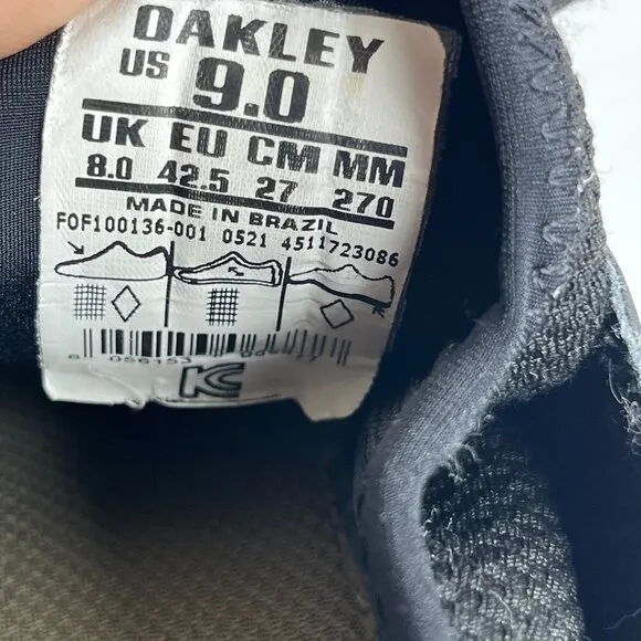 Oakley Sneakers Mens Size 9 FOF100136-001