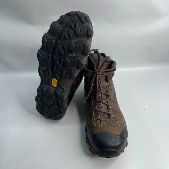 Oboz Bridger‎ Men's Size US 13 Waterproof Hiking Leather Boots Brown