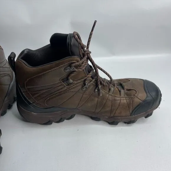 Oboz Bridger‎ Men's Size US 13 Waterproof Hiking Leather Boots Brown