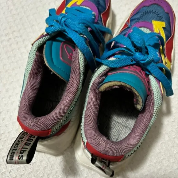 Off-White Odsy 1000 Red Mulitcolor Womens Sneakers Shoes Size 38 / US 8