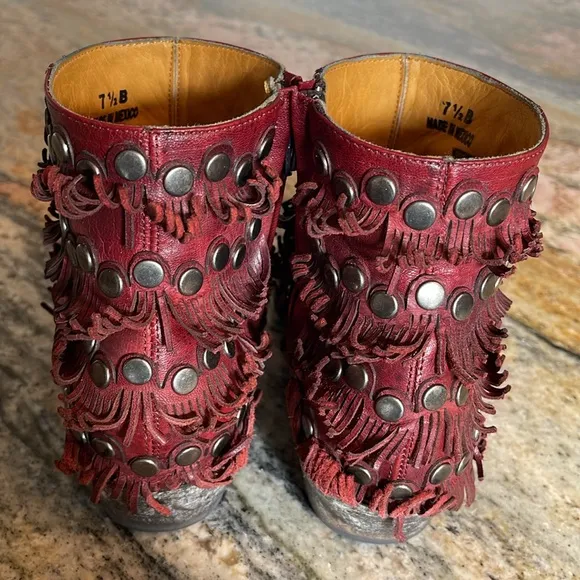 Old Gringo Medusa Boots Size 7.5 EUC