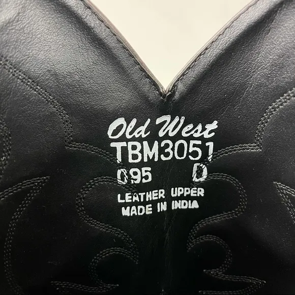 Old West Men's 13 in. Western Boots TBM3051 Brown Leather