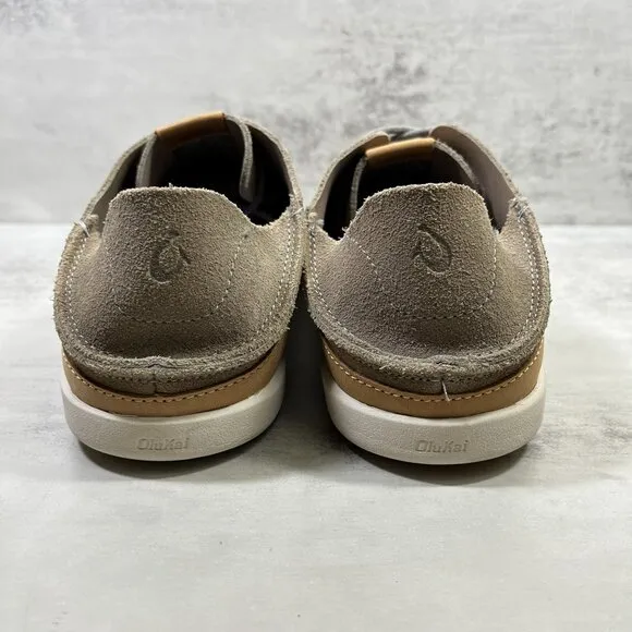 Olukai Nalukai Kala Leather Slip On Shoes - Men's Size 11