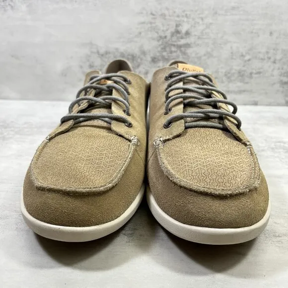 Olukai Nalukai Kala Leather Slip On Shoes - Men's Size 11