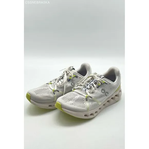 On Cloud White Men's Surfer Running Shoes Sneakers - Size 11 W