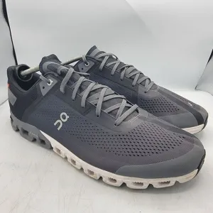 On Cloudflow Mens 14 Black Athletic Sneaker Shoes Outdoors Running Walking