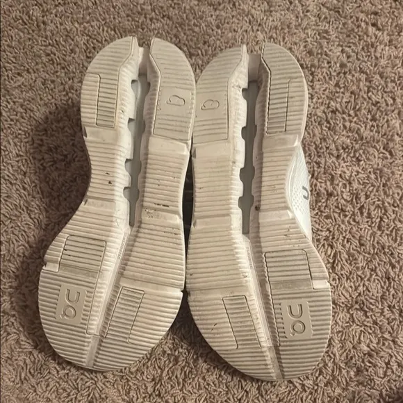 On Cloudnova Running White Sneakers