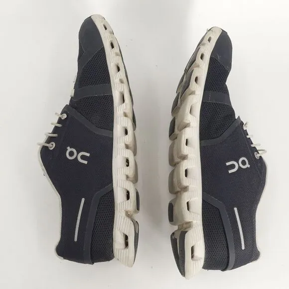 On Running Cloud‎ 5 Sneaker Runnng Shoes Blue Midnight White Men's 10