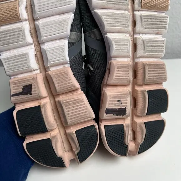 On Running Cloudflow Rock/Rose Running Shoes Women's Size 9.5