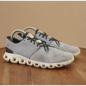 On Womens Running Cloud X 3 Running Shoes Size 9 Nimbus Blue White