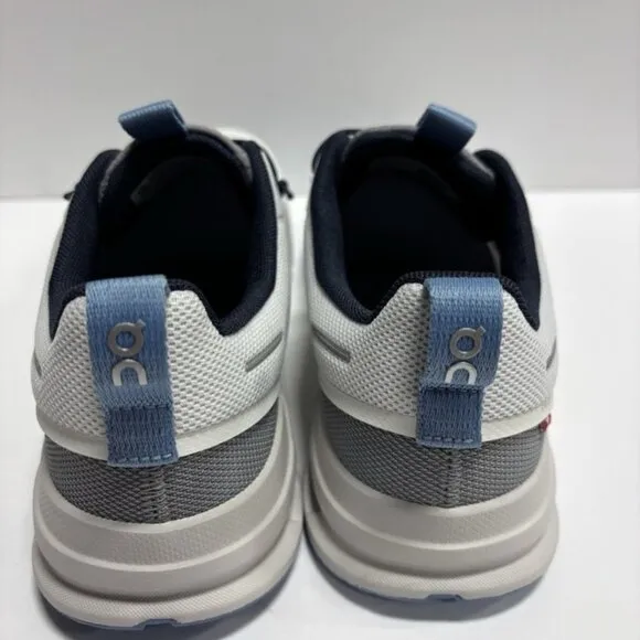 On Youth Cloud Sky White Alloy Running Shoes, Girls’ Size 6 M