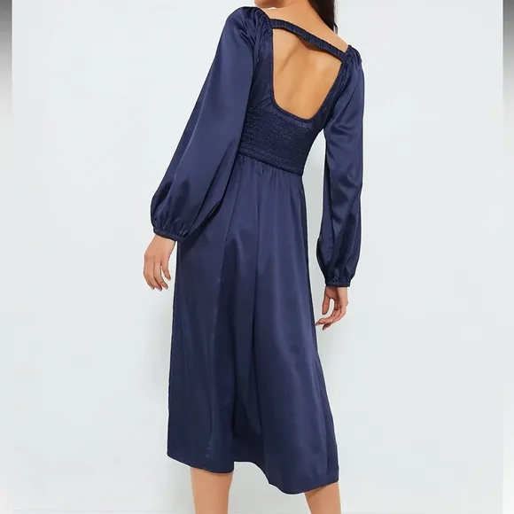 O.P.TNavy Nala Midi Dress