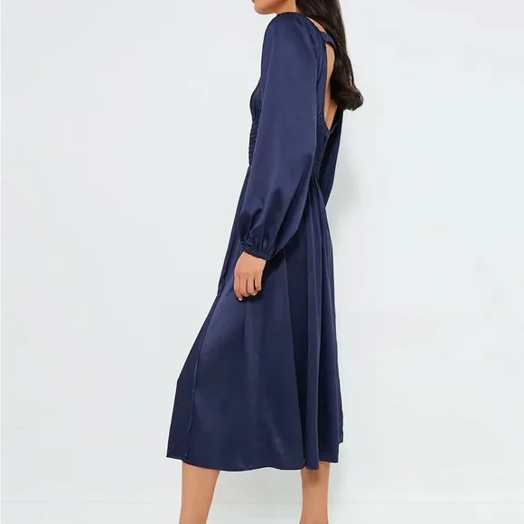 O.P.TNavy Nala Midi Dress