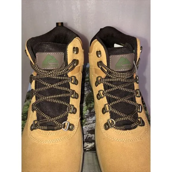 Ozark Trail M OT Free Edge Hiker Suede Wheat Boots Men's Size 8 Waterproof NEW