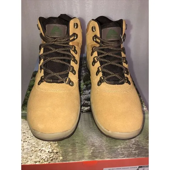 Ozark Trail M OT Free Edge Hiker Suede Wheat Boots Men's Size 8 Waterproof NEW