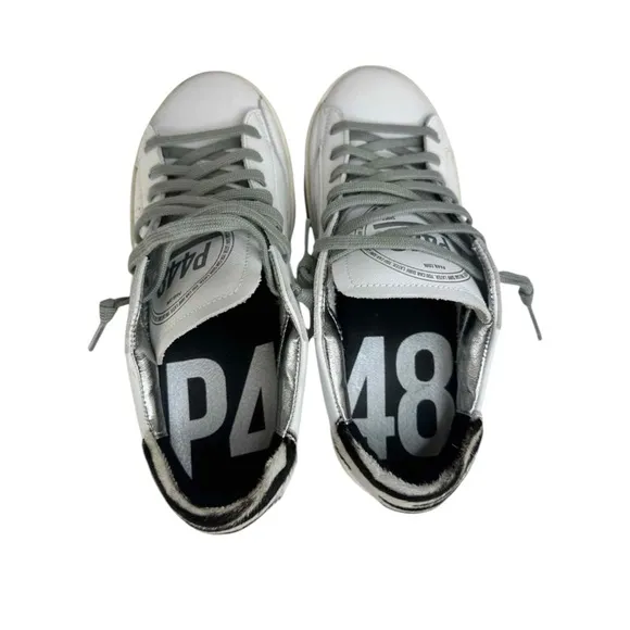 P448 John Zebra Sneakers Size 36